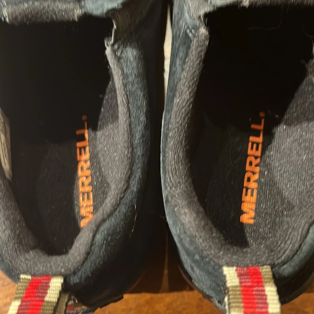 Merrell slip on shoes in black suede size 7.5 - Picture 5 of 9